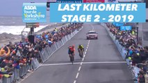 Stage 2 Bridlington / Scarborough - Flamme Rouge / Last Kilometer - ASDA Tour de Yorkshire 2019