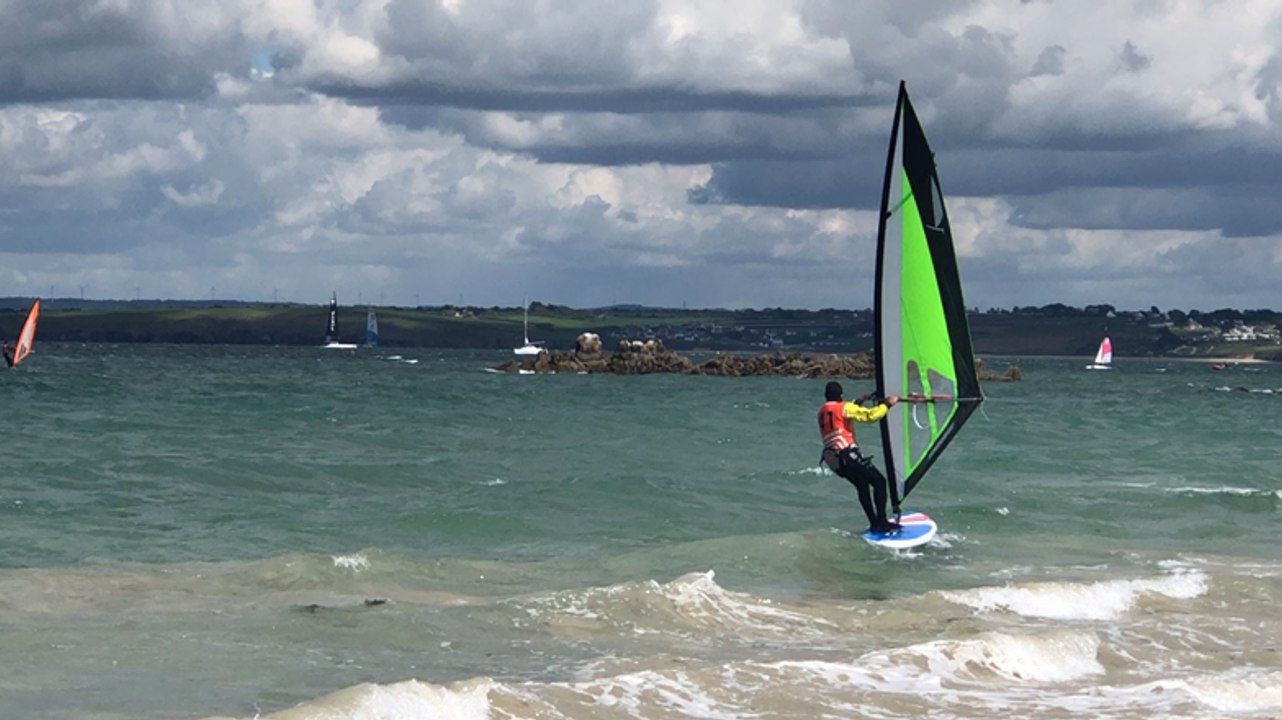 Le National windsurfer