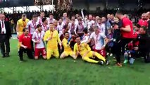 Hekimoğlu Trabzon, şampiyonluk kupasını kaldırdı - TRABZON