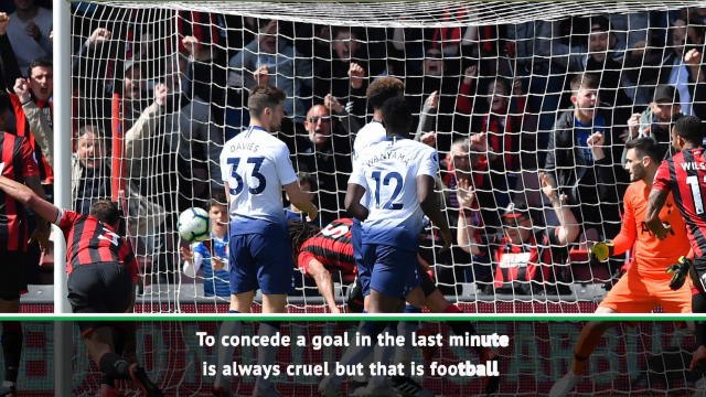 Pochettino urges Tottenham to move on to two finals after 'cruel' defeat