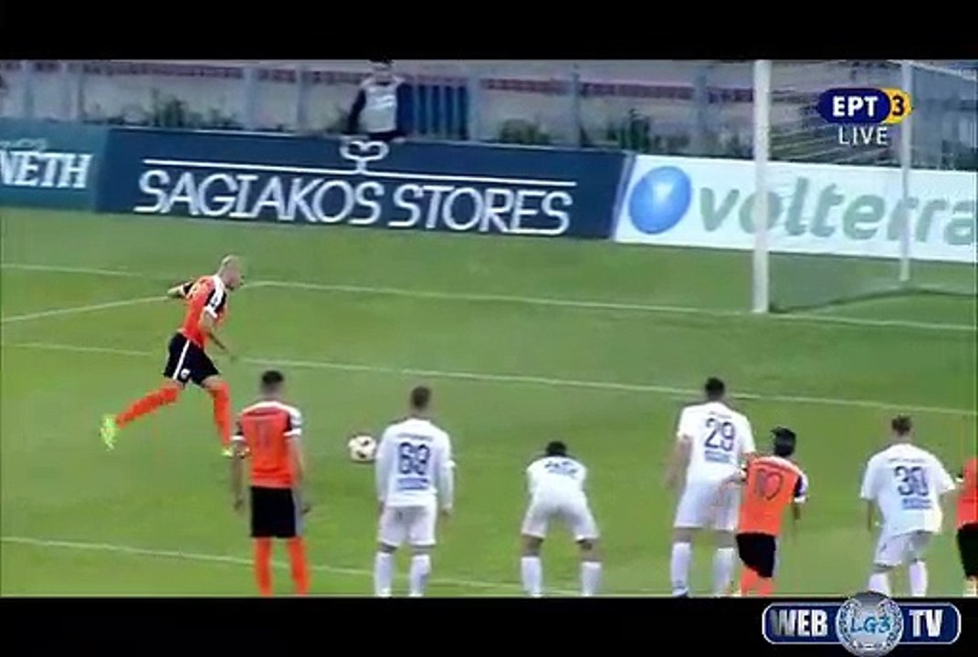 Απόλλων Σμύρνης -Λαμία 0-3 (Τα γκόλ)