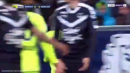 Bordeaux 0 - 1 Angers Stephane Bahoken Goal 04.05.2019 FRANCE: Ligue 1