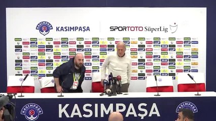 Kasımpaşa-Fenerbahçe Maçının Ardından - Mustafa Denizli