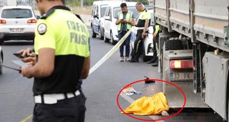 Kulaklıkla Yürüyen Garson Kadın, TIR'ın Altında Can Verdi