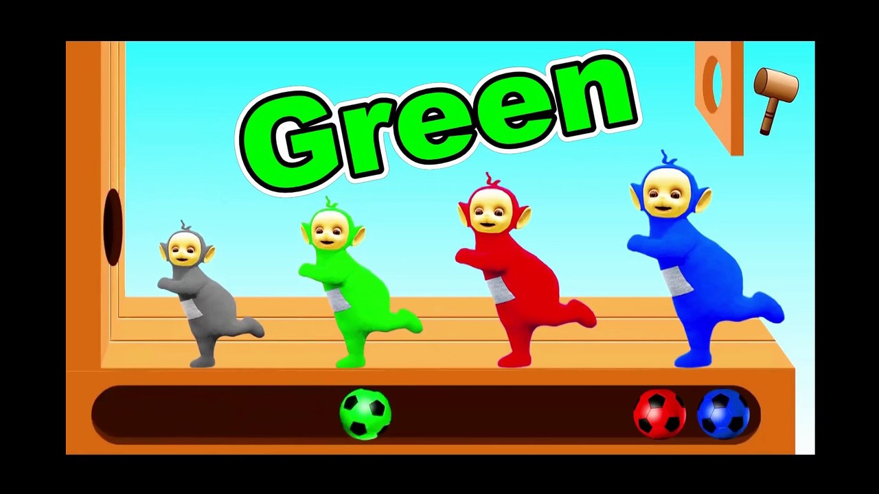 toy  Colors Teletubbies   Soccer Balls