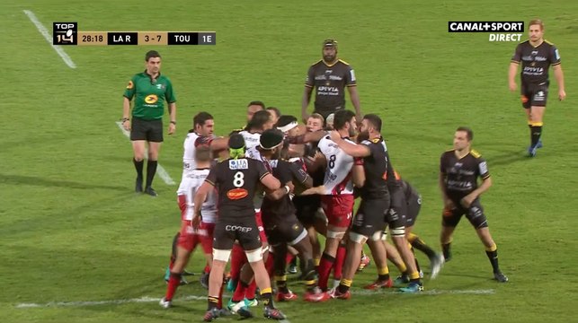 Une échauffourée éclate entre les toulonnais et rochelais