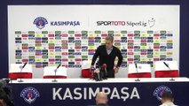 Kasımpaşa-Fenerbahçe maçının ardından - Ersun Yanal - İSTANBUL