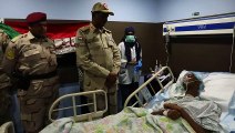 Sudan'da Askeri Konsey Başkan Yardımcısı'ndan yaralılara ziyaret - HARTUM