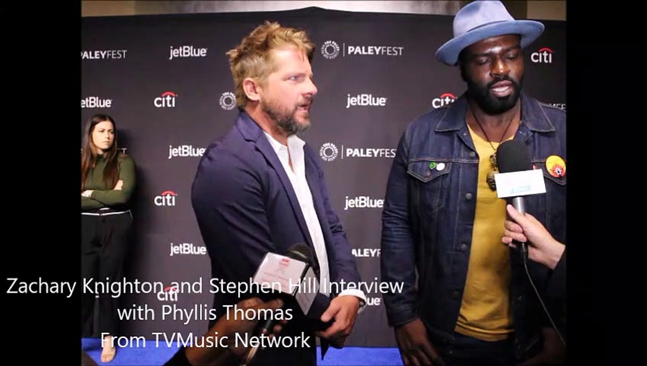 Magnum P.I Stars  Zachary Knighton and Stephen Hill at PaleyFest 2019