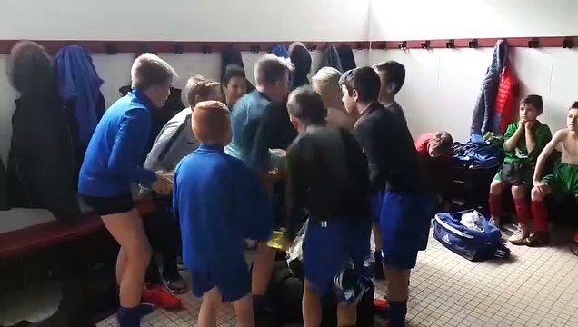 Célébration Victoire ! (Pavilly / U13 EST 1 : 2-3 le 4/05/2019)