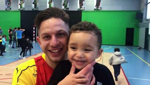 R1 FUTSAL (17ème journée) – Walid BETTERKI réagit après la victoire du FC CHAVANOZ contre ALF FUTSAL