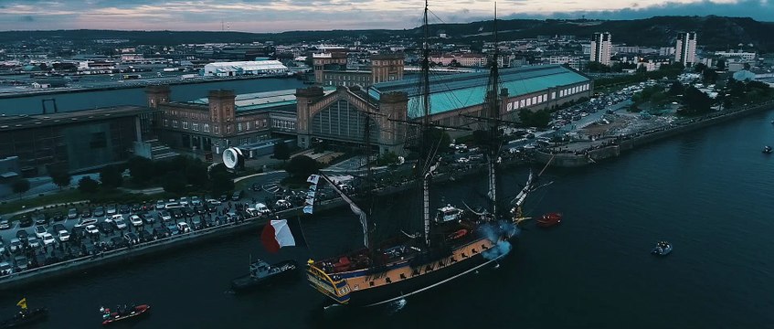 L'Hermione en escale à Cherbourg-en-Cotentin du 3 au 8 mai 2019