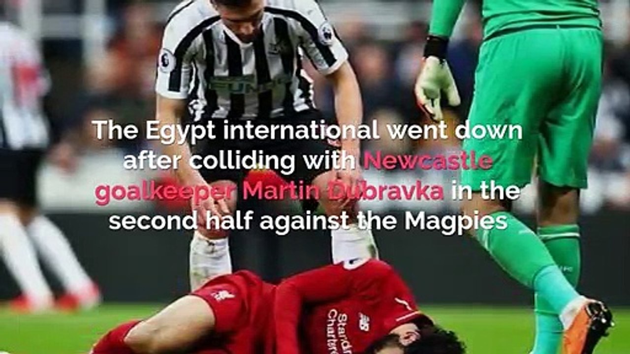 Liverpool star Salah stretchered off after head injury vs Newcastle