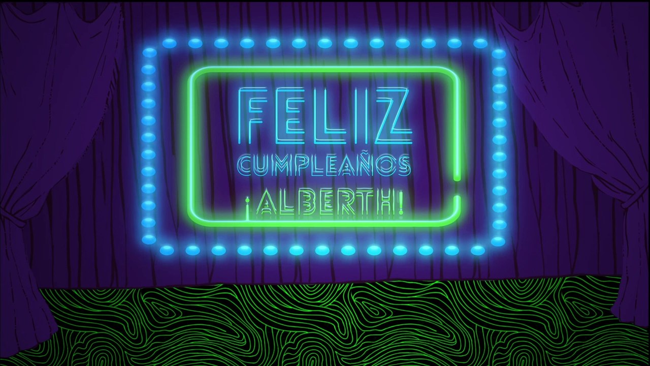 Cumpleaños Feliz Alberth