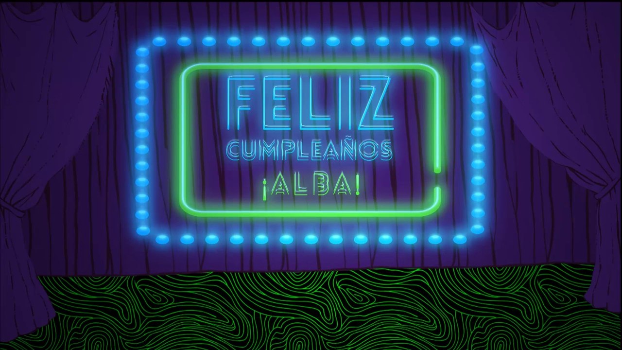 Cumpleaños Feliz Alba