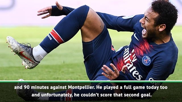 All PSG's danger came from Neymar - Tuchel