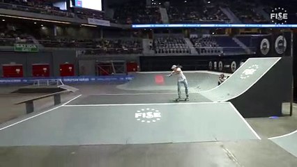 Danny Leon - 1st semi final skate - FISE European Madrid 2019
