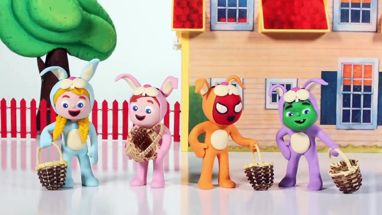 DOGGY ENJOYING ITS SUPER BATH  PLAY DOH CARTOONS FOR KIDS