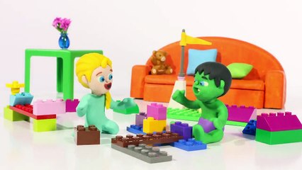 LITTLE DOGGY LOOKING FOR HIS BONE  PLAY DOH CARTOONS FOR KIDS