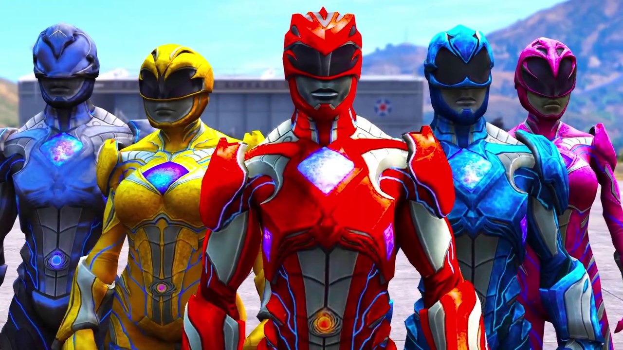 Power Rangers 2017 vs Gorilla Army