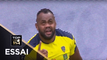 TOP 14 - Essai Peceli YATO 2 (ASM) - Clermont - Perpignan - J24 - Saison 2018/2019