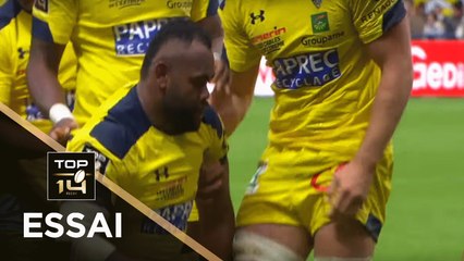 TOP 14 - Essai Peceli YATO 3 (ASM) - Clermont - Perpignan - J24 - Saison 2018/2019