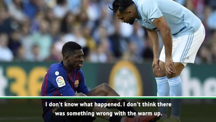 Télécharger la video: Valverde at a loss to explain Dembele injury ahead of Champions League tie