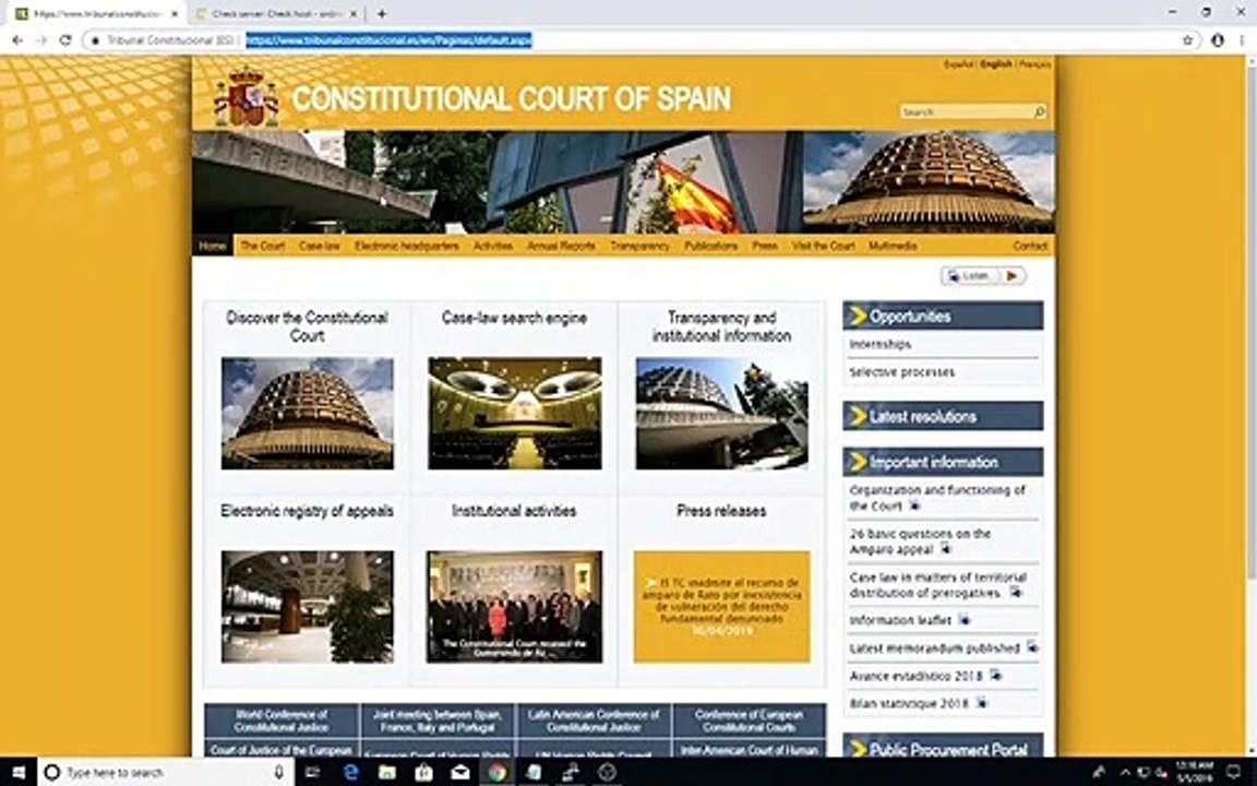 Tribunal Constitucional VS Catalunya Squad