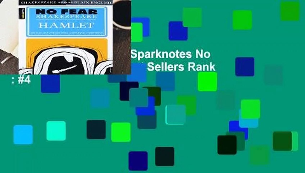 Full version  Hamlet (Sparknotes No Fear Shakespeare)  Best Sellers Rank : #4