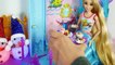 Princess Rapunzel Barbie Doll Castle - Princesses Dress Up & Dance Kastil putri Castelo da princesa | Karla D.
