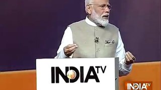 My background never hampered from dreaming big- PM Modi to India TV