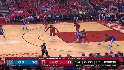 Golden State Warriors at Houston Rockets Raw Recap