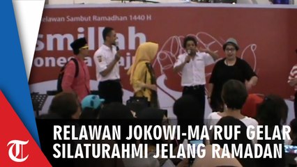 Jelang Ramadan Relawan Jokowi-Ma'ruf Gelar Silaturahmi