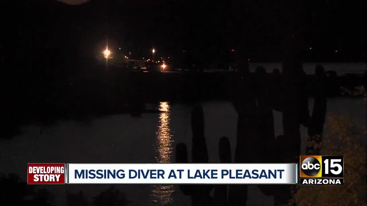 MCSO searching for missing diver at Lake Pleasant