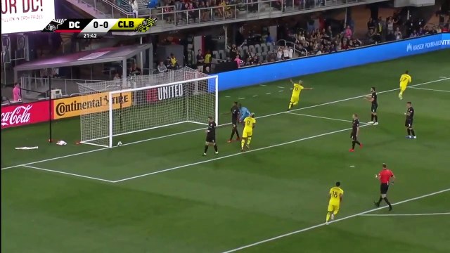MLS referee Ted Unkel runs into player, other team scores, then he calls the goal back for a foul on player he ran into!