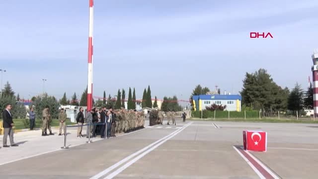 Gaziantep- Şehit Deniz Piyade Yüzbaşı Celalettin Özdemir Törenle Memleketine Uğurlandı