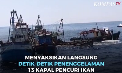 Vlog : Menyaksikan Langsung Detik-Detik Penenggelaman 13 Kapal Asing Pencuri Ikan