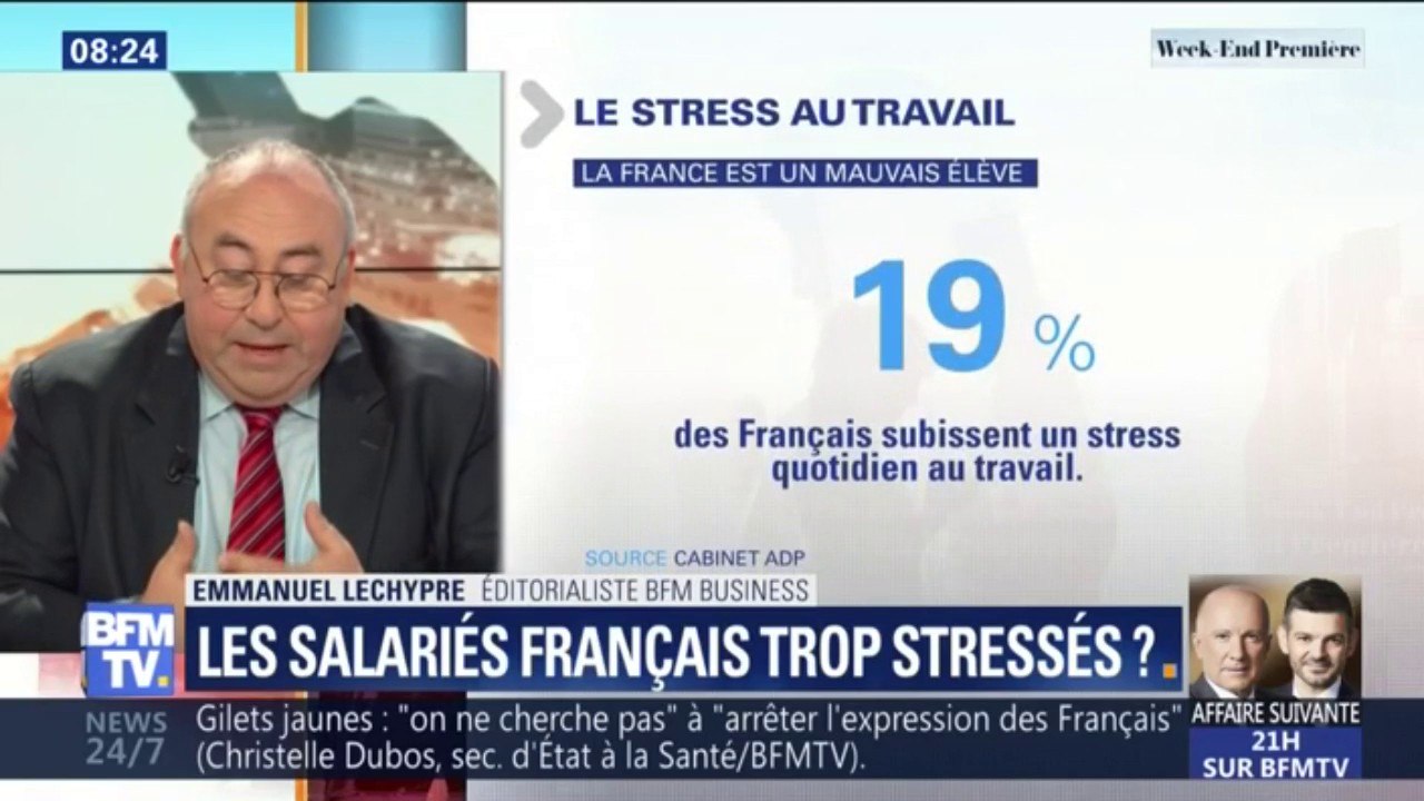 Les salariés français trop stressés?