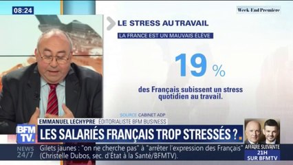 Les salariés français trop stressés?