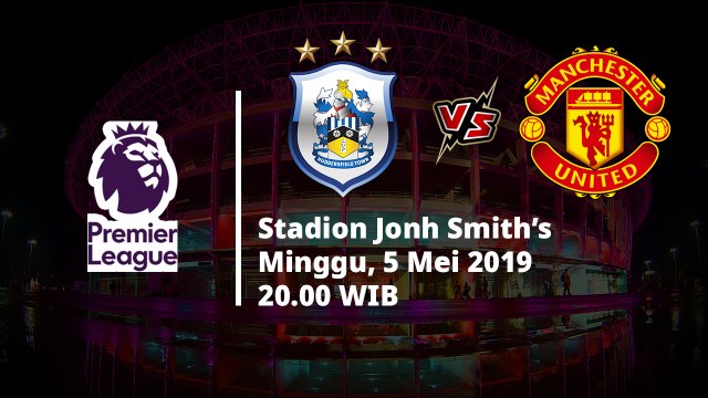 Jadwal Pertandingan Pekan ke-37 Liga Inggris, Huddersfield Hadapi Manchester United, Minggu (5/5)