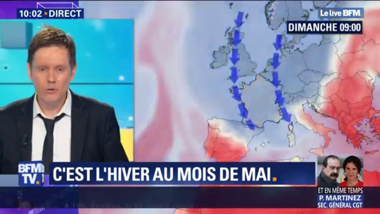 C'est l'hiver au mois de mai: d'où vient ce froid?