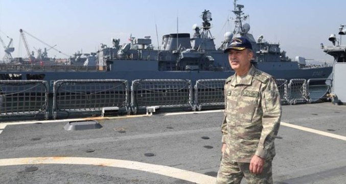 Son Dakika! Milli Savunma Bakanı Hulusi Akar'dan Ege ve Doğu Akdeniz Açıklaması