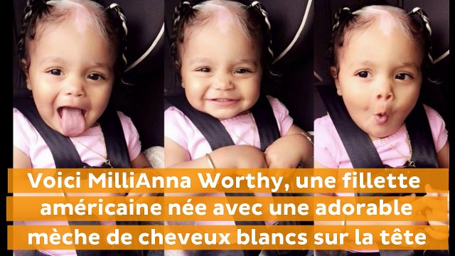 Ce bébé est né avec une mèche blanche mais quand vous allez voir sa maman vous allez comprendre
