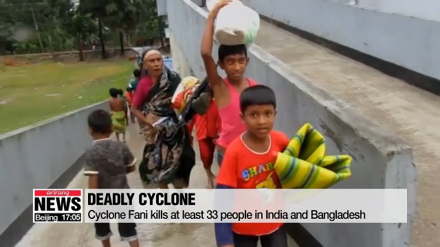 Cyclone Fani hits Bangladesh and India, killing at least 33
