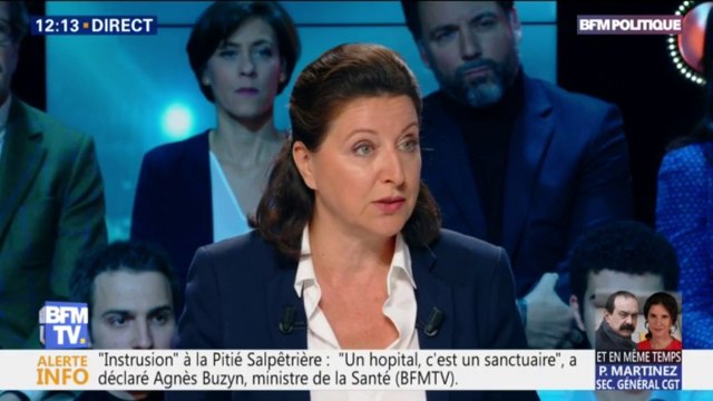 Pitié-Salpêtrière: Agnès Buzyn maintient que c'était une intrusion ressentie de manière très violente par le personnel