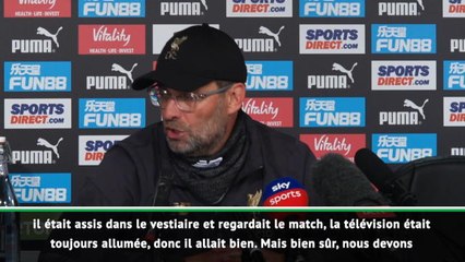 37e j. - Klopp donne des nouvelles de Salah