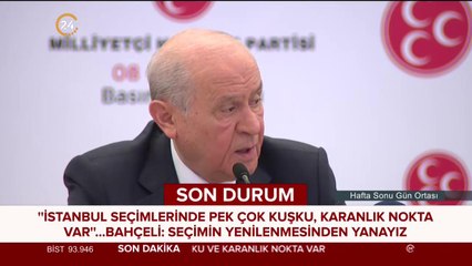 Bahçeli'den flaş açıklama - Insta