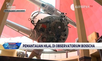 Pemantauan Hilal di Observatorium Bosscha