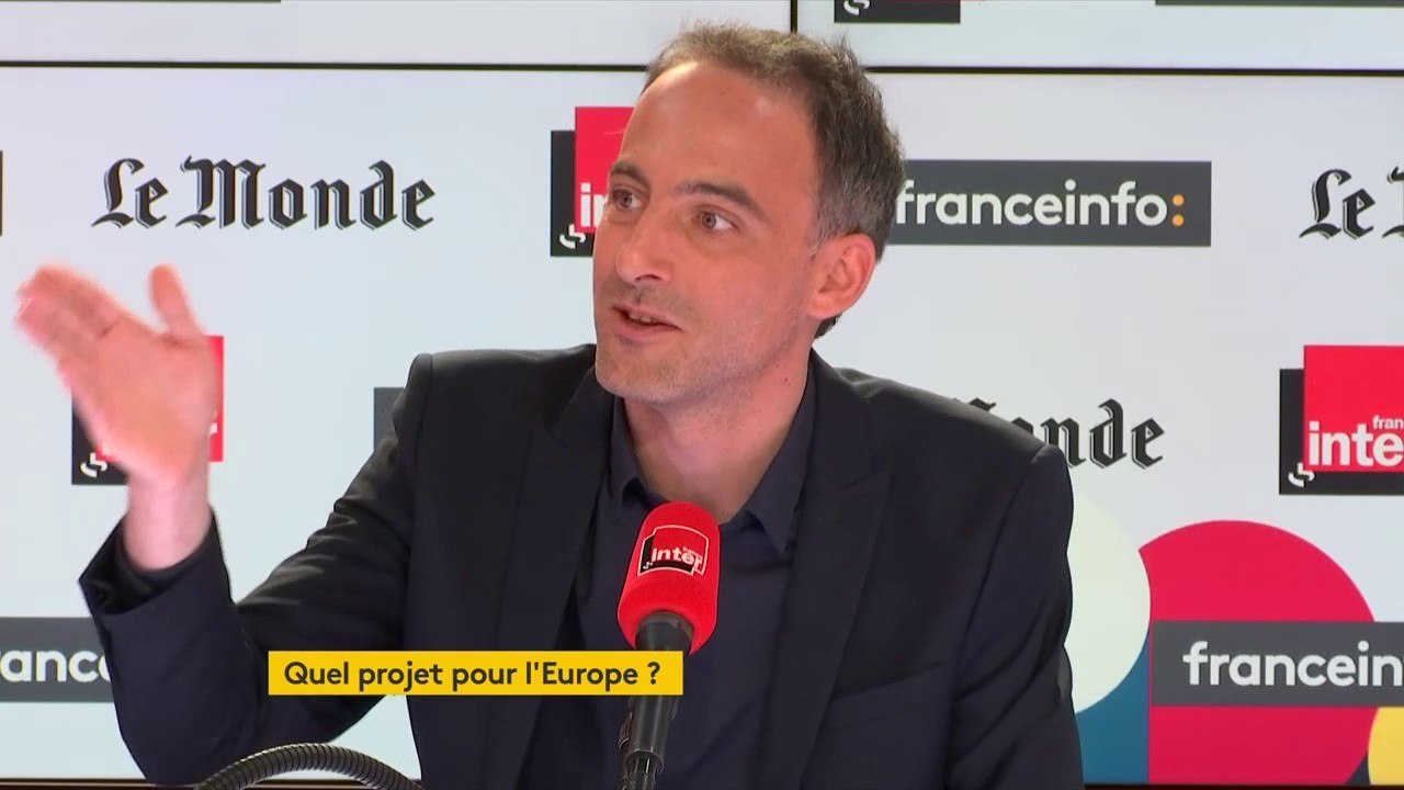 Raphaël Glucksmann (Place publique-Parti socialiste) : "Il faut réintroduire les clivages dans les institutions européennes et donc l'alliance qu'il faut porter, c'est d'abord une alliance à gauche"