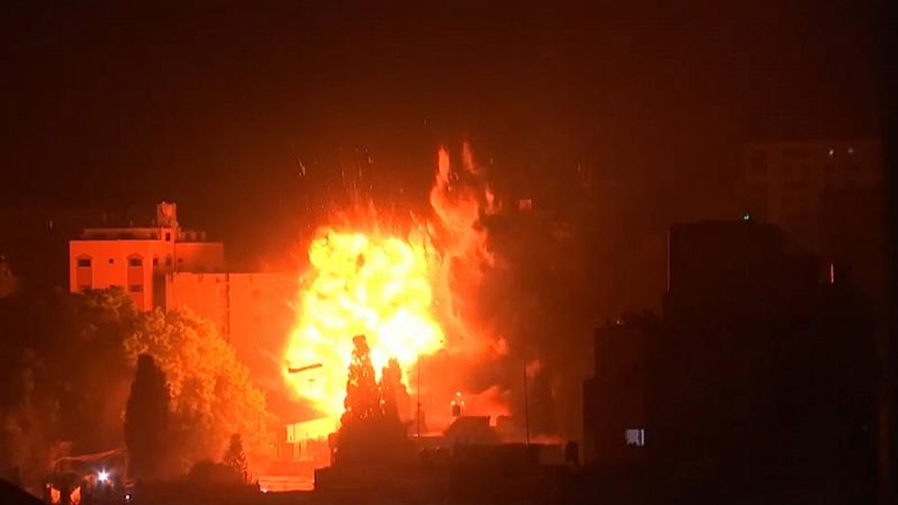Netanyahu ordena ataques masivos en la Franja de Gaza